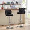 VECELO Barstools Set with Back, Set of 2 - image 2 of 4