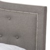 Emerson Modern and Contemporary Fabric Upholstered Bed - Baxton Studio - image 4 of 4