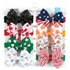 Hudson Baby Infant Girl Cotton and Synthetic Headbands, First Holidays, 0-24 Months - 2 of 4