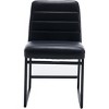 Mid-Century Modern Dining Chairs Set of 2, Lean Back Chairs, No Arms, Upholstered Chairs for Dining Room, Bedroom, Living Room - 3 of 4