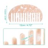 Unique Bargains Anti-Static Hair Comb Wide Tooth for Thick Curly Hair Hair Care Detangling Comb 2 Pcs - 4 of 4