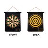GSE Double-Sided Magnetic Wall-Mounted Target & Bull Eye Dart Board Game Set with 6 Safety Darts - 2 of 4