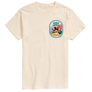 Men's - Disney - Mickey and Minnie Mouse Hike More Worry Less Short Sleeve Graphic T-Shirt - 1 of 4