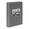 9.45 X 11.75 Debossed Faux Leather Photo Album Gray - Kate & Laurel All  Things Decor : Target