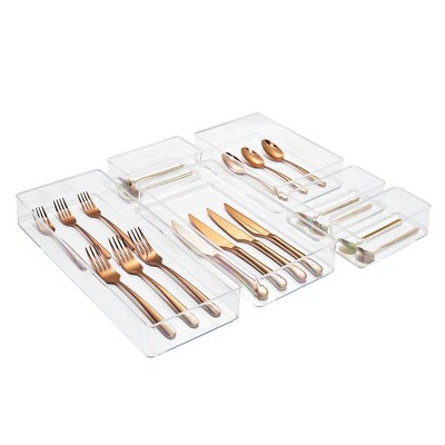 Sorbus 5-Piece Kitchen Drawer Organizer Set - Great Organization Solution for Any Kitchen Drawer (3 Small, 1 Medium, 1 Large) — фото 2