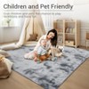 Fluffy Rug Feet Extra Large Plush Shaggy Rugs for Living Room - 4 of 4