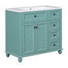 VYNXARIA 36'' Bathroom Vanity with Undermount Sink - Solid Wood Frame, Modern Design - 4 of 4