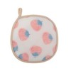 Unique Bargains Pot Holders Textured Persimmon Design Silicone Cotton Cloth Orange - 2 of 4