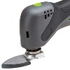 Genesis™ 8-Volt Li-Ion Cordless Oscillating Tool with Battery Pack, Charger, and Sandpaper in Gray - 2 of 4