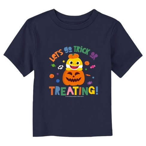 Toddler's Baby Shark Let’s Go Trick Or Treating T-shirt : Target