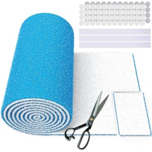 UBeesize Air Vent Filters, 12" x 90" Cut to Size Air Filter Material, MERV 8 Triple Vent Filter Kit With 48PCs Adhesive Hook Tape - 1 of 1