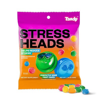 Tandy Stress Heads Gummy Supplement - 1.76oz