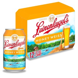 Leinenkugel's Honey Weiss Beer - 12pk/12 fl oz Cans - 1 of 4