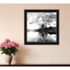 HomeRoots Lakeside Pines Black Framed Print Wall Art - 2 of 4