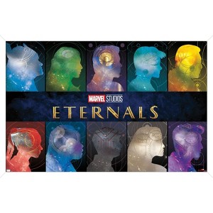 Trends International Marvel Eternals - Side Profile Framed Wall Poster Prints - 1 of 4