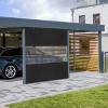 Covers&All Outdoor Clear Panel Curtain, Outdoor Curtains for Patio, Waterproof & Weather Resistant Tarp - 4 of 4