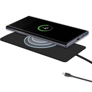 It's Just Smart Ultra Slim Wireless Charger Universal Charger for Qi Enabled Phone: 15W USB-C, Lightweight Design, 9V Output - 1 of 4