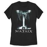 Women's The Matrix Cityscape Poster T-Shirt
