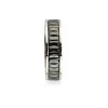 Slate by Rebl CZ Eternity Ring  Stainless Steel with  Zircon Stones - 2 of 2
