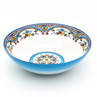 120oz Ceramic Zanzibar Serving Bowl - Euro Ceramica