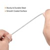 Unique Bargains Security Steel Cable Coated Luggage Lock Wire Rope Double Loops - 3 of 4