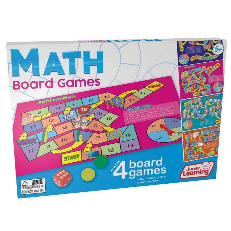 Junior Learning Math Board Games, 1 of 7