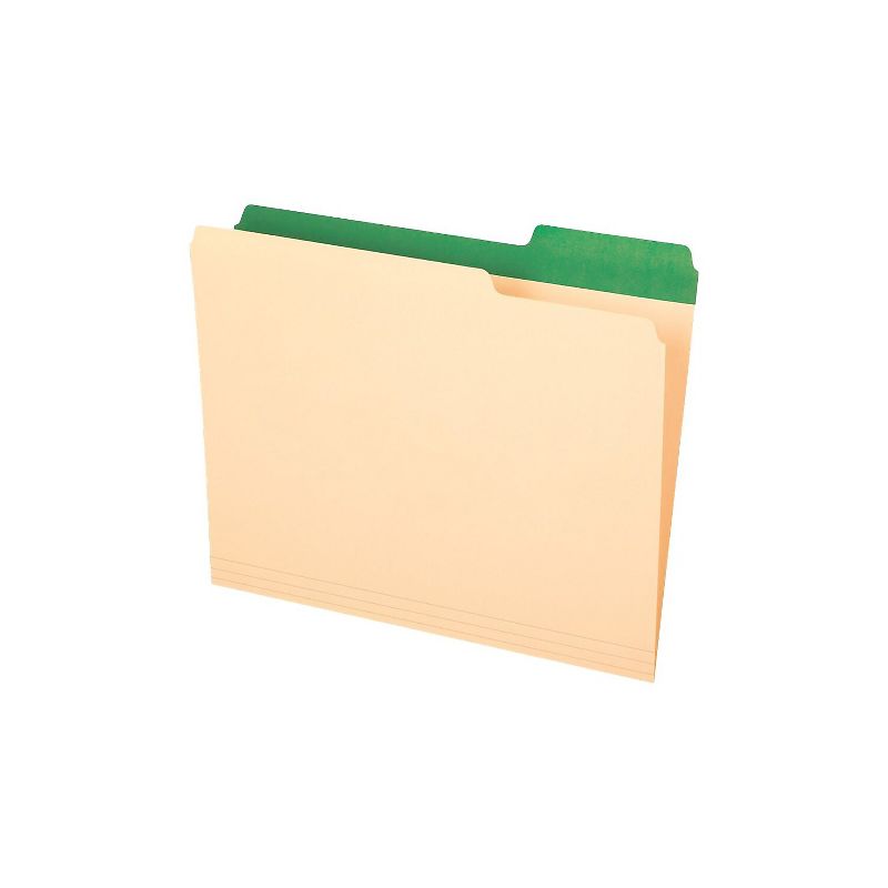 Pendaflex Color Tab File Folders 1/3 Cut 3/4" Exp. Letter 50/BX 84101, 5 of 8
