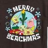 Men's - SpongeBob SquarePants - Merry Beachmas Patrick and Spongebob Short Sleeve Graphic T-Shirt - 2 of 4