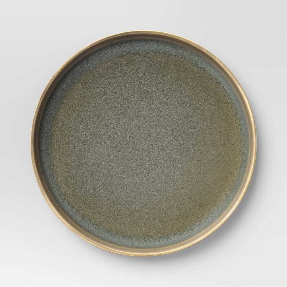 Stoneware Tilley Dinner Plate Olive Green - Threshold&trade;