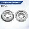 Unique Bargains Chrome Steel Durable Multipurpose Use Flanged Ball Bearing - 4 of 4