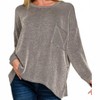 Women's Hazel Ribbed Long Sleeve Top - ZENANA - 2 of 2