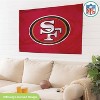 Evergreen San Francisco 49ers 3' x 5' Indoor Outdoor Flag for Home Apartment Dorm Rooms - 2 of 4