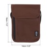 Unique Bargains Waterproof Passport Holder Neck Wallet for Women Men - 2 of 4