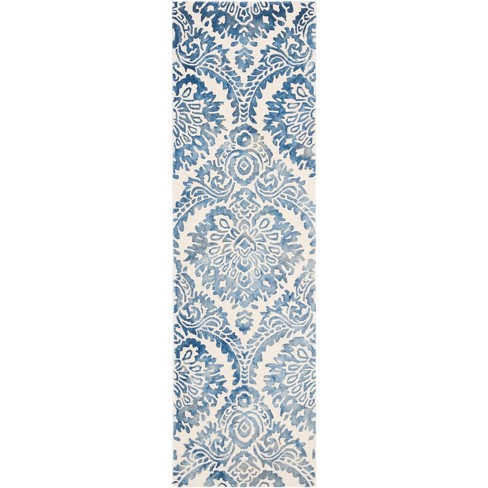 Dip Dye Ddy210 Hand Tufted Rug - Blue/ivory - 2'3