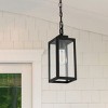 Clemens 5" Outdoor Pendant - PLT4019 - Black - Safavieh - 3 of 4