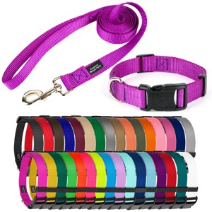 Country Brook Petz Deluxe Nylon Dog Collar and Leash - 1 of 4