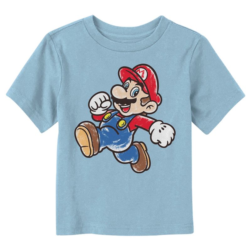 Toddler's Nintendo Colored in Mario T-Shirt, 1 of 4