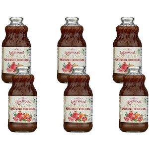 Lakewood Organic Pomegranate Blood Orange Juice  - Case of 6/32 fz - 1 of 4