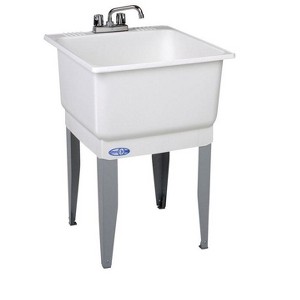 Mustee Utilatub 23 in. W X 25 in. D Single Polypropylene Laundry Tub - 1 of 1