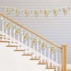 Big Dot of Happiness Confirmation Elegant Cross - Religious Party DIY Decorations - Clothespin Garland Banner - 44 Pieces - image 2 of 4