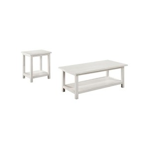 Coaster,Payne 2-piece Coffee and 1-drawer End Table Set - 1 of 4