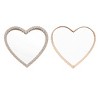 Unique Bargains Rhinestone Heart Mirror Phone Case Decoration 1 Pc - 4 of 4