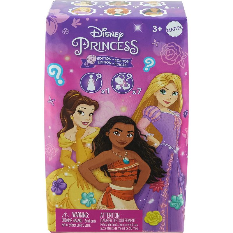 Disney Princess Flower Series Pop &#38; Play Surprise Dolls &#38; 7 pc, 1 of 7