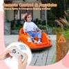 12V Bumper Car with Parent Remote Control | 360¡ã Spinning Electric Ride On Toy - 4 of 4