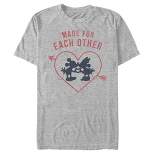 Men's Mickey & Friends Mickey Mouse Made For Each Other Love T-Shirt