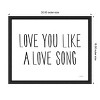 Amanti Art Valentines III Love by Leah York Canvas Wall Art Print Framed 20 x 16-in. - 4 of 4