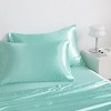 3/4 Pieces Satin Bed Sheet Set, Silky Cooling Soft Sheet Set - NTBAY - 4 of 4