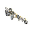 Unique Bargains Rhinestones Butterfly French Barrette Hair Clips 1 Pc - 4 of 4
