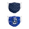 NCAA Creighton Bluejays Youth Clutch Printed Face Covering 2pk - 2 of 2