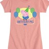 Girls' - Peppa Pig - George Birthday Fitted Short Sleeve Graphic T-Shirt - 2 of 4
